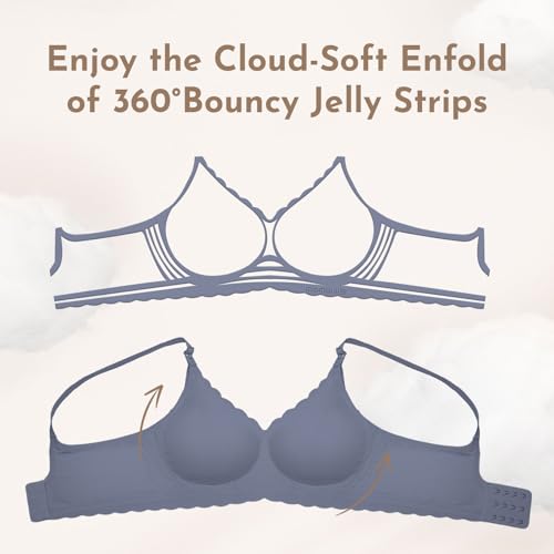 Image of Nursing Bras for Breastfeeding, Seamless Ultra Comfort Maternity Bra, Natural Shape Pregnancy Bras for Women