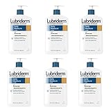 Lubriderm Daily Moisture Body Lotion With Broad Spectrum SPF 15 Sunscreen, 13.5 Fl. Oz. (Pack of 6)