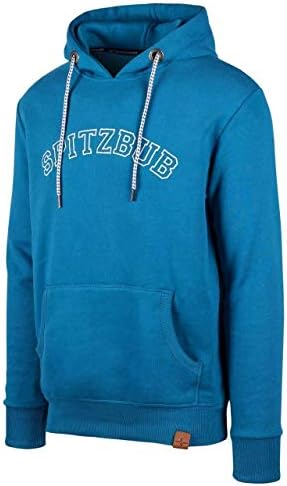 Spitzbub Herren Hoodie Nils – Kapuzenpullover Mit Reißverschluss, Weichem Stoff Und Dezentem Logo-Print (verschiedene Größen)