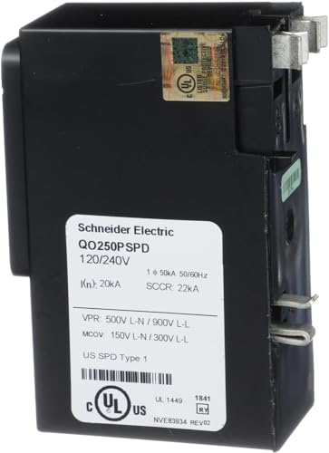 Square D QO250PSPD Qo Whole House Surge Protection Device thumb #5