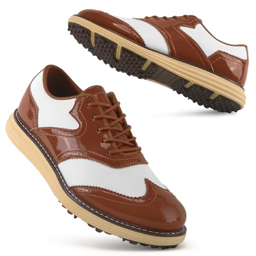 Image of Men Golf Shoes Professional 9 Spikes Comfortable Outdoor Golf Training Sport Sneakers for Men
