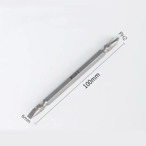 Miniatura 2 de PH2SL6 - Puntas magnéticas de doble extremo, herramienta eléctrica S2, vástago hexagonal de 14 de pulgada de longitud, 10 unidades