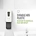 Alpine Automatic Hand Sanitizer Dispenser - Touchless Soap Dispenser with Drip Tray for Restaurant, Hospital, School, Hotel, Kitchen and Bathroom -1200mL Liquid, Gel White