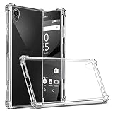 SmartLike Silicone Transparent Clear Crystal Hot Thin Case Back Cover For Sony Xperia XA1 Plus - Crystal View