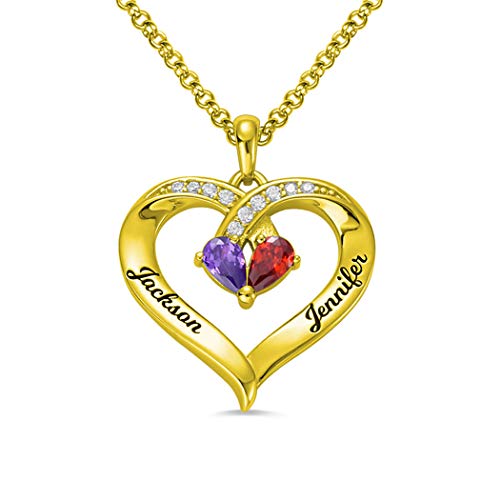 Personalized Birthstone Necklace