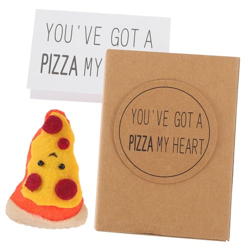 WOFASHPURET Mini Pizza Present Box Pizza Toy Box for Boys and Girls Decorative Plaything for Friendship Celebrati