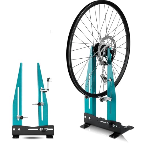 TOOSOAR Zentrierständer Fahrrad Einspeichen Zentrierständer Fahrrad für 16-27.5 Mountainbike-Laufradsatz und 700er Schnellspanner-Laufradsatz