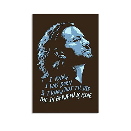 Poster Pearl Jam pour habiller un mur de salon moderne 30x50cm