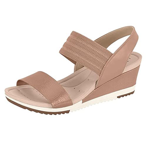 Sandália Anabela Modare Conforto com Elástico 7123107