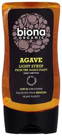 Biona Agave Light syrup Organic 350g-4 Pack