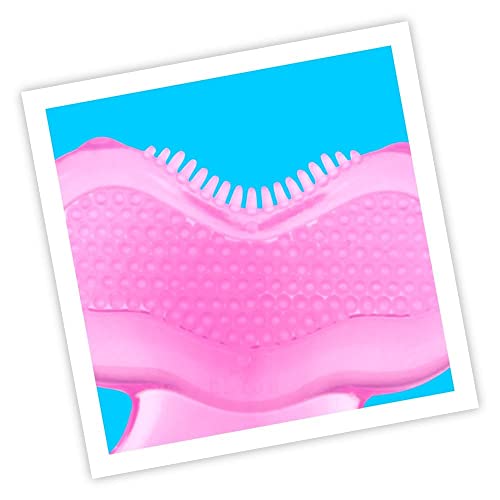 Image of Nuby Silicone Teethe-EEZ Teether with Bristles, Includes Hygienic Case (Pack of 48)