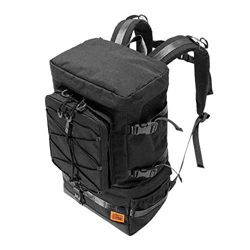 [リアドベント] Gran Walker 釣り リュック 30L フィッシングバッグ 大容量 多機能 バックパック ロッドホルダー付き 1気室2気室 サーフ 渓流 海釣り グランウォーカー (ブラック) 1枚目