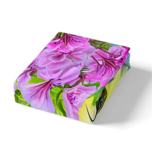 Feelyou Hummingbird Bedding Set Tropical Birds Duvet Cover Set For Kids Boys Girls Hummingbird Flowers Comforter Cover Farmhouse Garden Quilt Cover 1 Duvet Cover With 2 Pillowcases Queen Size #TOP3