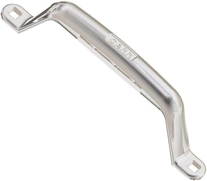 Carr's 200032 Single Polished Alloyed Aluminum Bolt-On Grab Handle