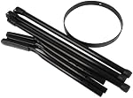 Black Conga Stand 10" to 11" Adjustable Barrel Holder for Percussion Music Lover