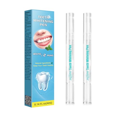Teeth Whitening Pen, Professional Teeth Whitening Gel, Fast & Gentle Smile Brightening, Tooth Whitener Pen Kit, Sensitive Teeth Friendly, Enamel-Safe, Coffee & Tea Stain Removal (1)