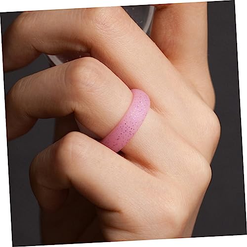 Anillos de silicona deportivos para mujer 4 piezas miniatura 6