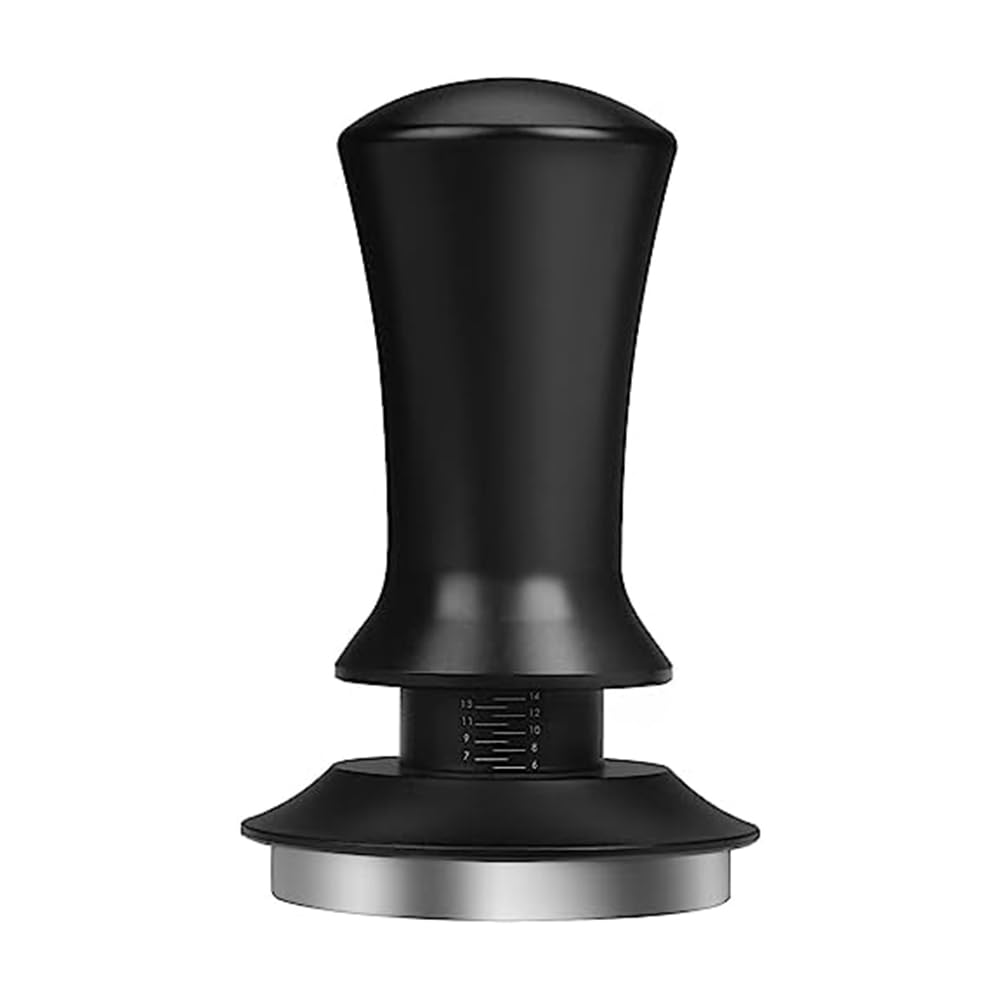 Tuesoa Espresso Tamper Coffee Tamp 53Mm, Spring-Loaded Constant Pressure Espresso Tamper Set,For Coffee Lovers