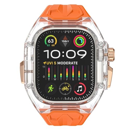 Bracelet de rechange antichoc Apple Watch Ultra 3 plastique silicone fusion