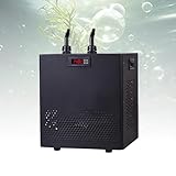 【Fonctionnement silencieux】 Doté d'un compresseur silencieux et d'une conception de refroidissement silencieuse, ce refroidisseur d'eau réduit les vibrations et le bruit de fonctionnement, ce qui le rend idéal pour les maisons, les bureaux et les aquariums récifaux, tout en garantissant un refroidissement stable et efficace.