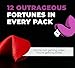 Miss Fortunes, Funny Fortune Cookies, The Birthday Dozen, Make This The Birthday They'll Probably Forget! Written by Professional Comedy Writers (Box of 12 Individually Wrapped Cookies)