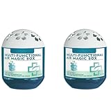 Ya en mundofriki.es: Box Mágica De Eliminación De Polvo De Purificación De Aire Interior, 2 Piezas Herramienta De Plantas De Aire Domésticas De 120g, Colector De Dust Automático, Purificador De Air Multifuncional