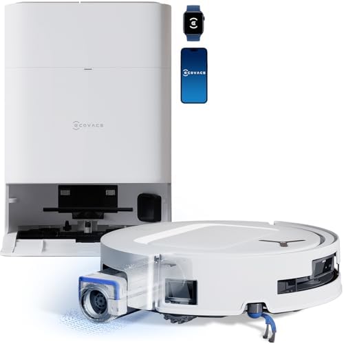 ECOVACS DEEBOT T80 OMNI Aspirateur Robot laveur, 18 000 Pa, Netto...