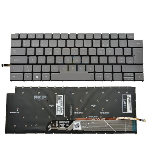 Clavier rétroéclairé Inspiron 5320 5410 0MVRMH 0KJ7XV rechange portugais
