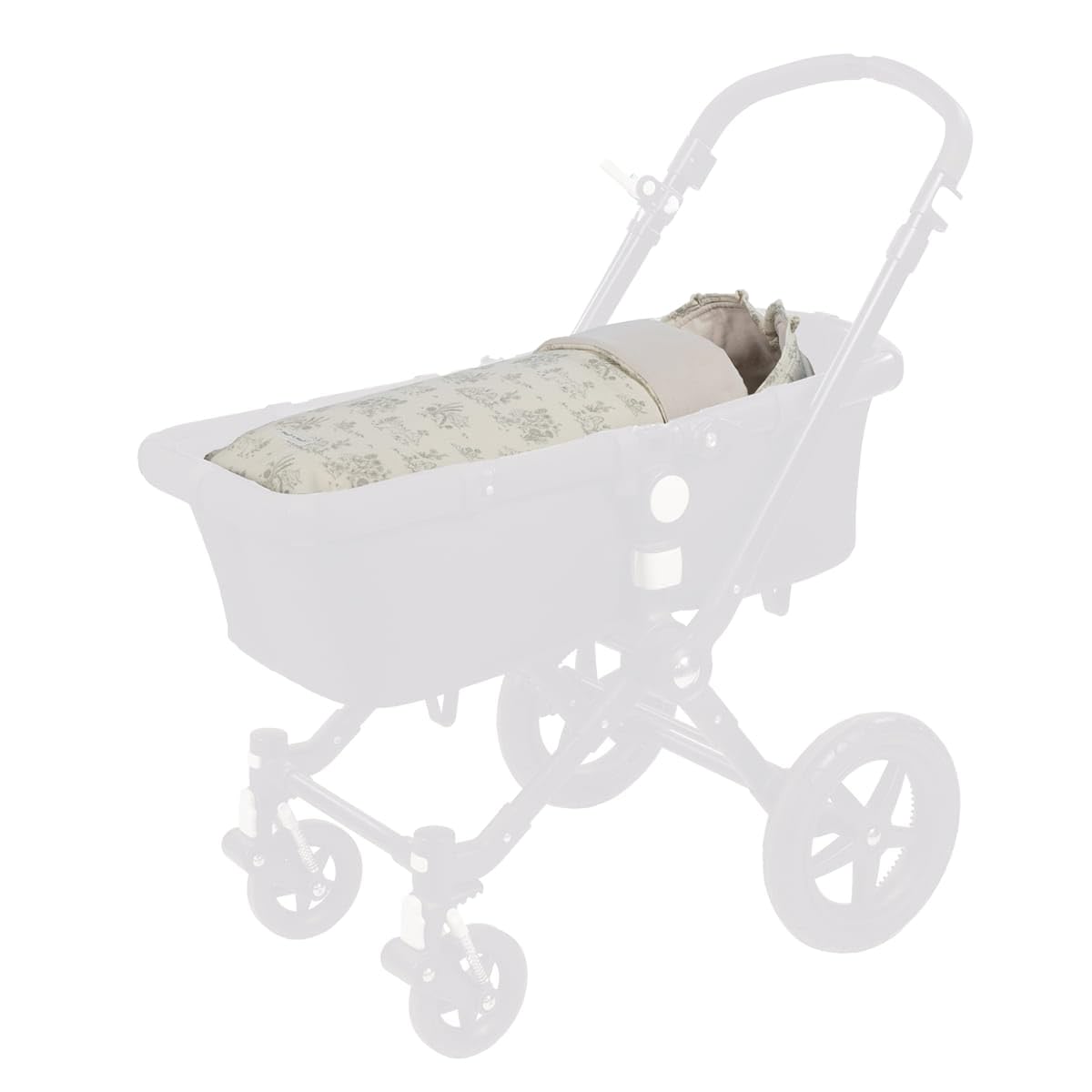 Saco Cuco 3 en 1 Entretiempo Toile de Jouy Cream