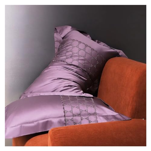 Housse de Couette en Coton Égyptien 1000TC Luxe Queen King - 4