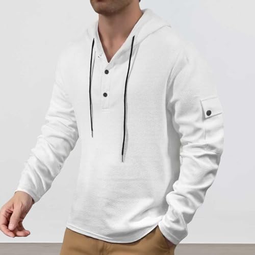 Men s Spring And Summer Fashion Solid Color Thin Hoodie Comfortable Temperament Top3