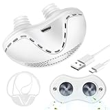 Anti Snoring Devices, Adjustable Wind Speed Snoring Solution, Electric Anti Snoring Devices Nasal Dilator Nose Vents Plugs,Stop Snoring Suitable for Men & Women(White)