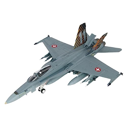 Modelo de caza F18 para decoración de escritorio y salones de aviación clásica