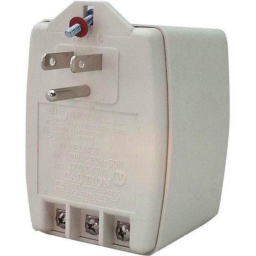 MGElectronics Class II AC Power Supply with PTC Auto Resettable Fuse (24 VAC, 40VA)