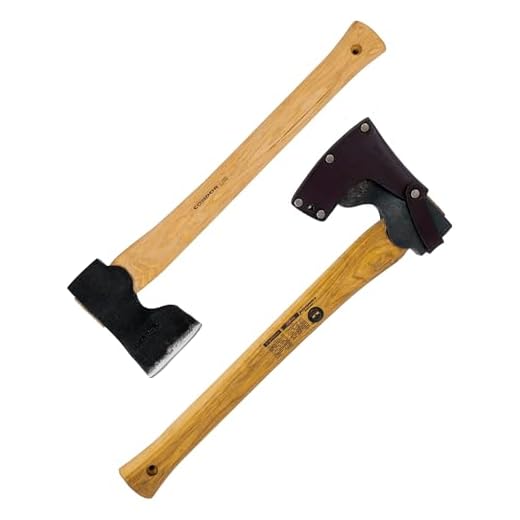Condor Tool & Knife, Woodworker Axe, American Hickory Handle with Sheath