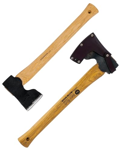 Condor Tool & Knife Woodworker Axe 1.5 Lb W/Leather Sheath -...