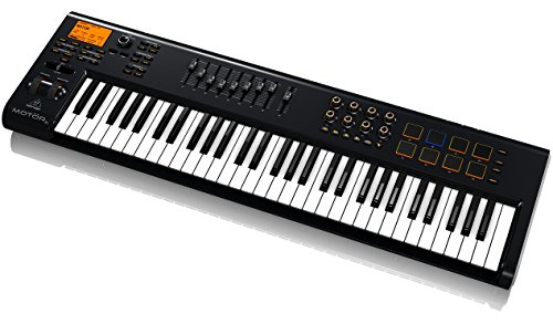 Behringer Motör 61 61-Key Usb/Midi Master Controller Keyboard With Motorized Faders And Touch-Sensitive Pads #TOP1