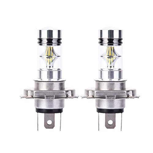 Faros de xenón automáticos H4 LED 12V 100W y lámpara antiniebla del coche con luz diurna 6000K