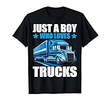 Funny Trucks Lover Kids Clothing Design.