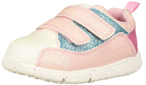 Carter's Every Step Girls' Track Sneaker, Multi, 3 M US Infant