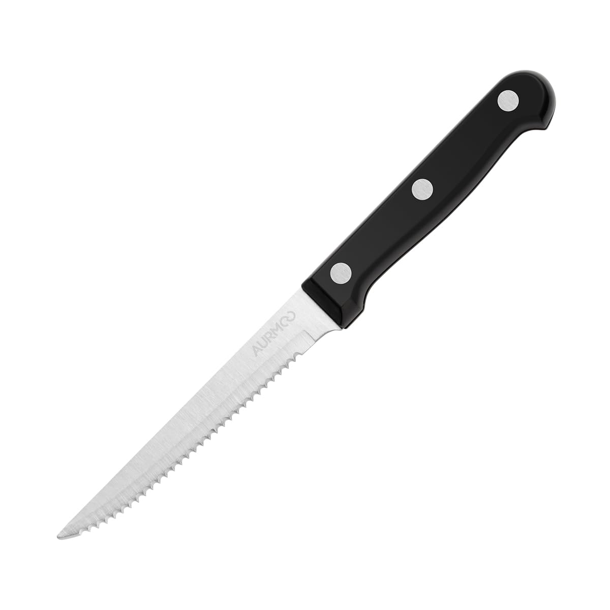 Coltelli da Bistecca 12 Pezzi, Set di Coltelli da Carne, Set di Coltelli Bistecca, Professionale Set Coltello Bistecca, Coltello Affilati con Lama in Acciaio Inox, Coltellos da Tavola