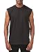 Pro Club Men's Heavyweight Sleeveless Muscle T-Shirt, Large, Black