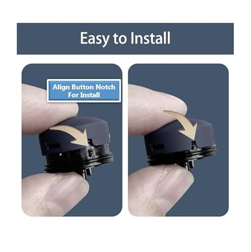 Botões de substituição para anel de campainha de campainha Pro botões de substituição, vêm com 6 pac