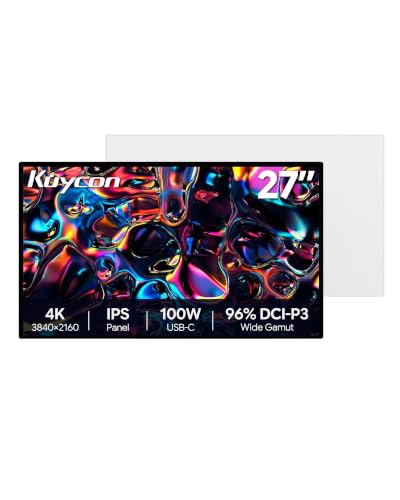 Image of P27G 27'' UHD 4K (3840x2160) Glossy Monitor, IPS Panel, 10-Bit Color, 99% sRGB, 96% DCI-P3, 60Hz, 163PPI, HDR, Eye Care, Low Blue Light (Minimalist - Without Stand)