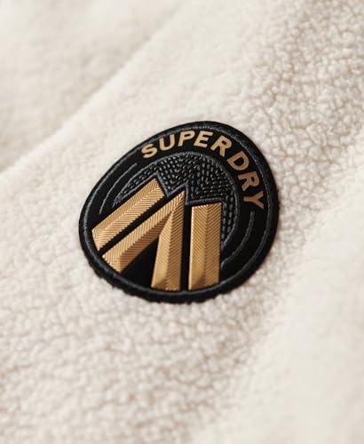 Sweatshirt technique col tunisien en sherpa femme Superdry Sport - vue 7