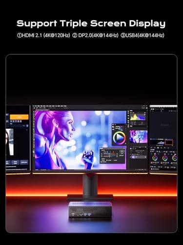 Image of MINISFORUM MS-A1 Mini Workstation AMD Ryzen 9 9950X(16C /32T, up to 5.7GHz) Barebone Without Storage /SSD Mini PC, HDMI /DP /USB-C Triple Outputs, 2x2.5G LAN Port, 4X PCIe SSD Slot, AMD Radeon Graphics