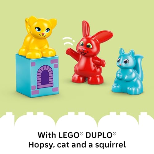 LEGO DUPLO Hopsy’s Castle Game Building Toy for Pretend Play - Learning & Education Play Set for Boys & Girls, Ages 3+ - Toddlers Learn Skills Through Play - Gift Idea for Family Game Night - 10450 - Image 6