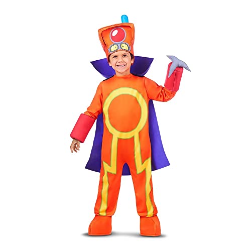 Creaciones Llopis Disfraz de Kid Oculus SuperZings para Niños (6-7 años) Cover