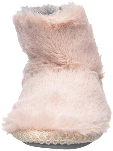 Dearfoams Unisex-Baby Df Kids Toddlers Fluffy Pile Bootie Slipper, Dusty Pink, 11-12 Toddler Medium Us Toddler #TOP15