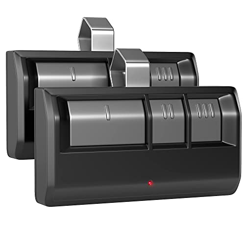 GONAT Universal Garage Door Opener Remote with Visor Clip, for LiftMaster/Chamberlain/Craftsman Door Opener, Suitable for 5 Color Learn Buttons, Work with Security+ 2.0 Code, 2 Pack GONAT Universal Garage Door Opener Remote with Visor Clip, for LiftMaster/Chamberlain/Craftsman Door Opener, Suitable for 5 Color Learn Buttons, Work with Security+ 2.0 Code, 2 Pack